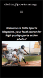 Mobile Screenshot of deltasportsmagazine.com